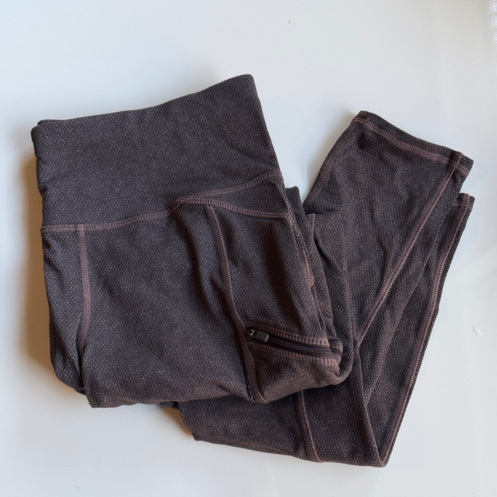 Athleta brow/ purple leggings
